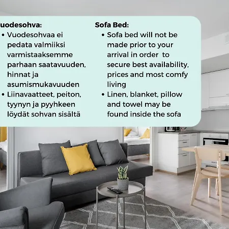 Hiisi Homes Ratapiha Apartamento Turku