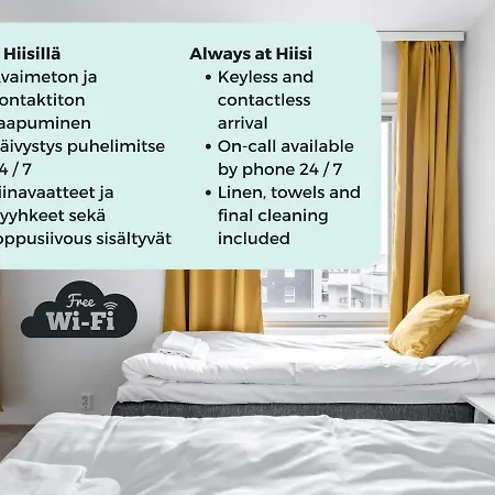 Hiisi Homes Ratapiha 公寓 图尔库